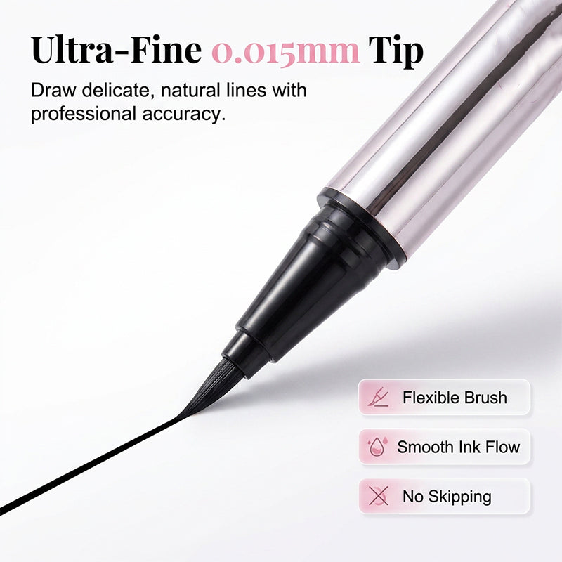 🥳2026 HOT SALE🥳💞50K+ SOLD!Zero-Mistake Dual Eyeliner – Ultra-Precise, Built-in Corrector