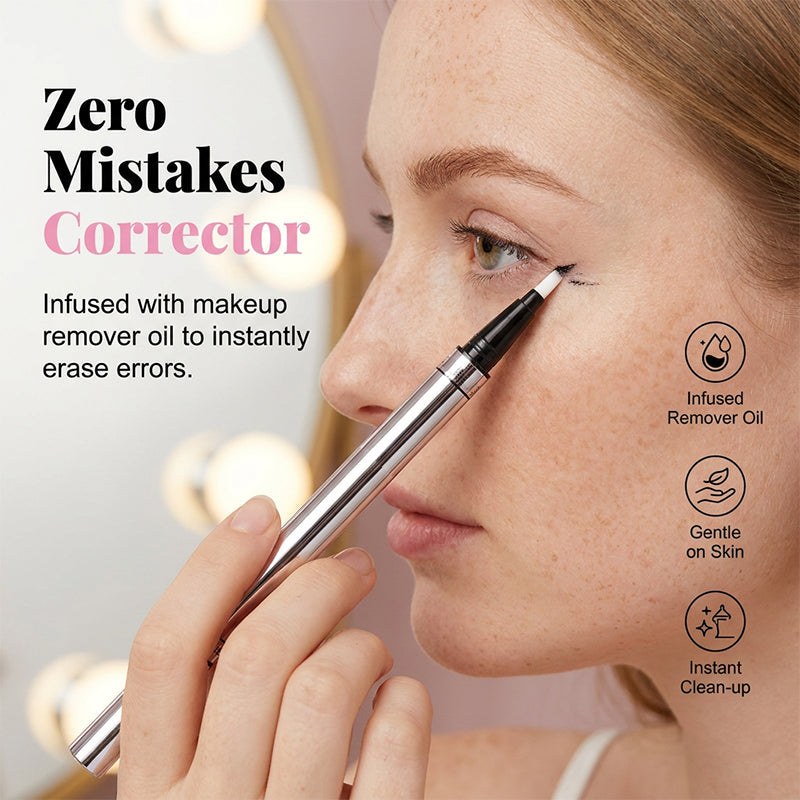 🥳2026 HOT SALE🥳💞50K+ SOLD!Zero-Mistake Dual Eyeliner – Ultra-Precise, Built-in Corrector