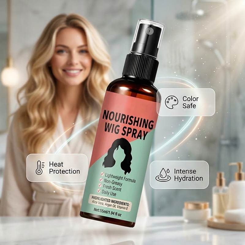 🔥Limited Time Promotion 50% OFF🔥Lightweight No-Rinse Nourishing Wig Spray
