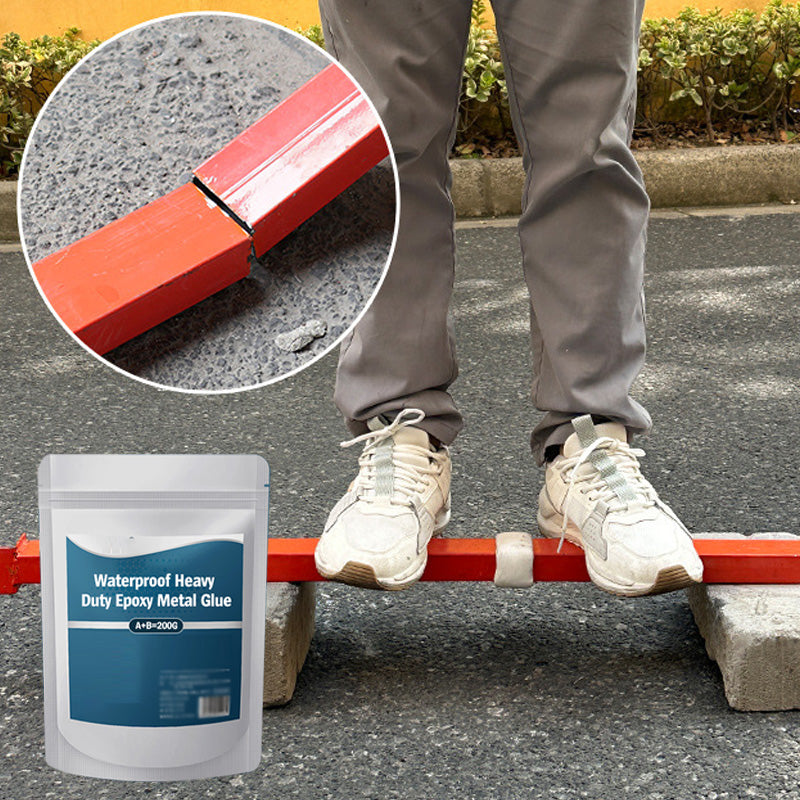 LIMITED-TIME 50% OFF! ✨Heavy Duty Waterproof Epoxy Metal Glue | Fast-Setting Adhesive for Metal, Wood, Stone & Ceramic Repair