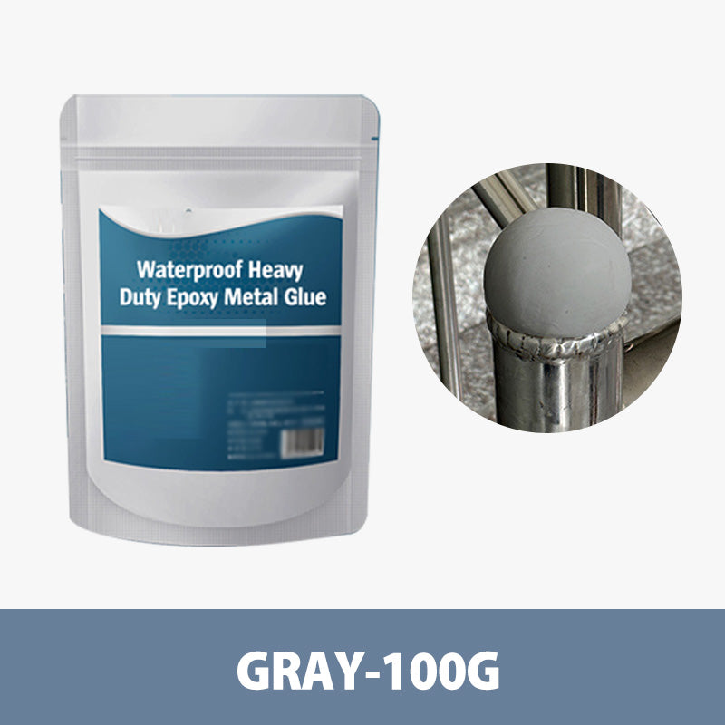 LIMITED-TIME 50% OFF! ✨Heavy Duty Waterproof Epoxy Metal Glue | Fast-Setting Adhesive for Metal, Wood, Stone & Ceramic Repair