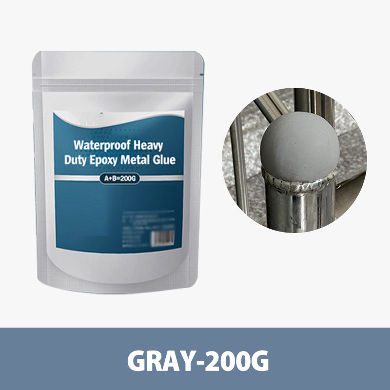 LIMITED-TIME 50% OFF! ✨Heavy Duty Waterproof Epoxy Metal Glue | Fast-Setting Adhesive for Metal, Wood, Stone & Ceramic Repair