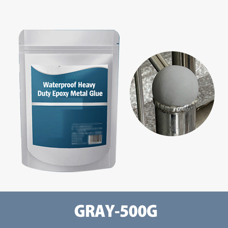 LIMITED-TIME 50% OFF! ✨Heavy Duty Waterproof Epoxy Metal Glue | Fast-Setting Adhesive for Metal, Wood, Stone & Ceramic Repair
