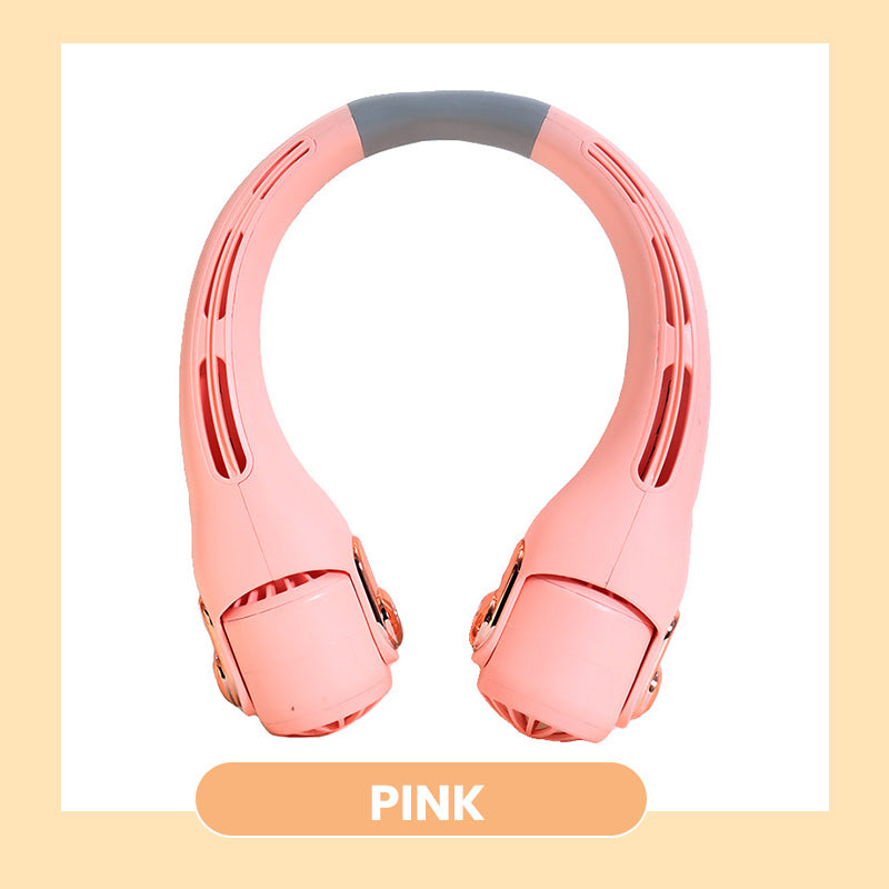 🌀 LIMITED-TIME 50% OFF! 💥 360° Rotating Neck Fan – Ultra Quiet, 3 Speeds, Hands-Free, Long Battery ✨
