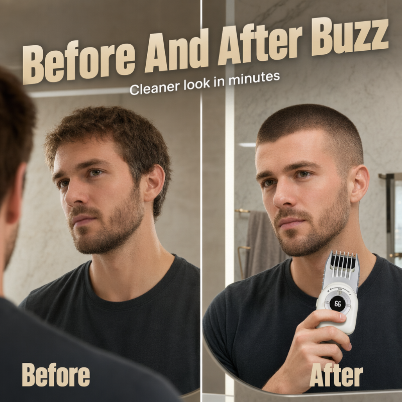 Men's Cordless Electric Hair Trimmer