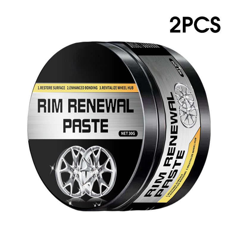 🚗✨ All-in-One Wheel Restoration Paste – Scratch Removal, Molecular Bonding, Safe for All Alloys 💎