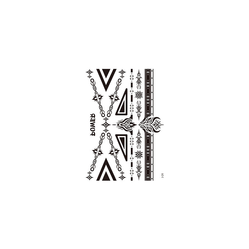 Waterproof Temporary Arm Band Tattoo Sticker
