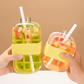 2-in-1 Ice Cube Maker Water Bottle