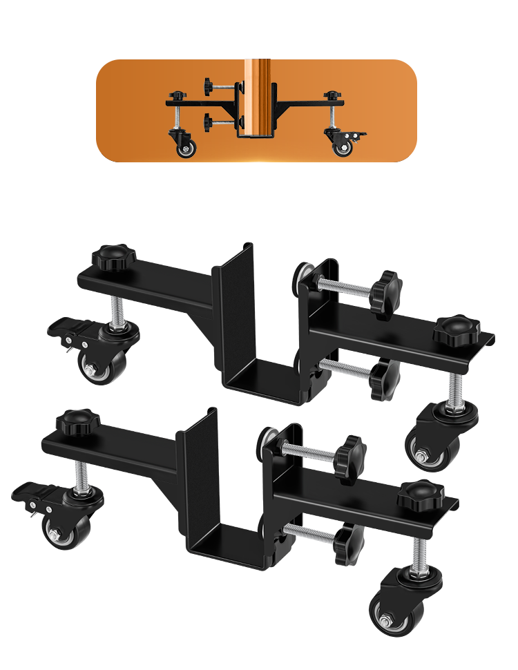 🚪50% OFF NOW! Saker Door Panel Installation Kit, Heavy‑Duty Door Installation Tool with Rolling Wheels, Labor‑Saving Helper Bracket for Easy Interior & Exterior Door Hanging