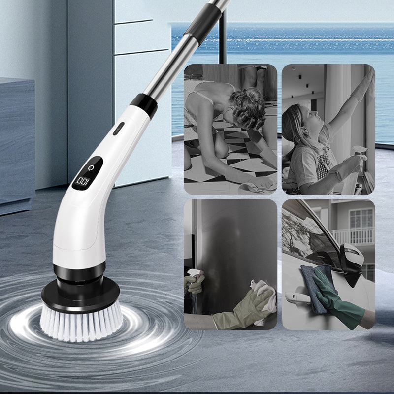 📢📢50% OFF !! ⏰🧽8-in-1 Electric Cleaning Brush Set for Home Use