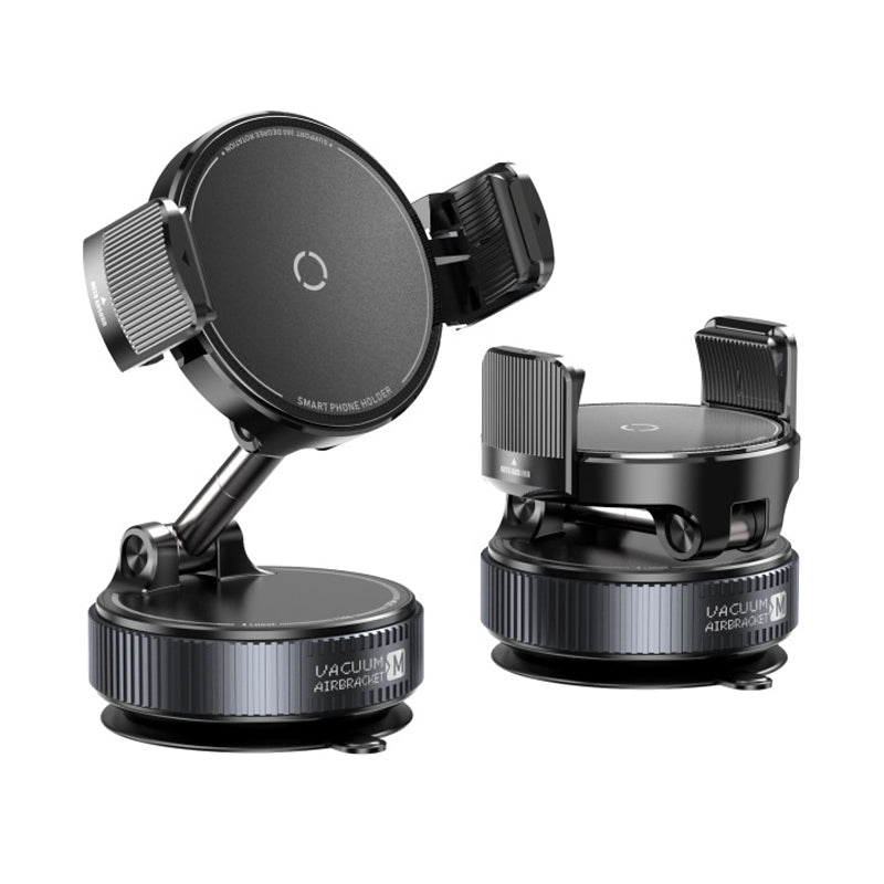 Universal Adjustable Magnetic Car Phone Holder, Vacuum‑Suction Base, Stable Magnet Mount, Auto Interior Accessory