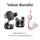 Universal Adjustable Magnetic Car Phone Holder, Vacuum‑Suction Base, Stable Magnet Mount, Auto Interior Accessory