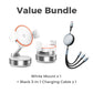 Universal Adjustable Magnetic Car Phone Holder, Vacuum‑Suction Base, Stable Magnet Mount, Auto Interior Accessory
