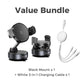 Universal Adjustable Magnetic Car Phone Holder, Vacuum‑Suction Base, Stable Magnet Mount, Auto Interior Accessory