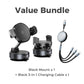 Universal Adjustable Magnetic Car Phone Holder, Vacuum‑Suction Base, Stable Magnet Mount, Auto Interior Accessory