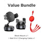 Universal Adjustable Magnetic Car Phone Holder, Vacuum‑Suction Base, Stable Magnet Mount, Auto Interior Accessory