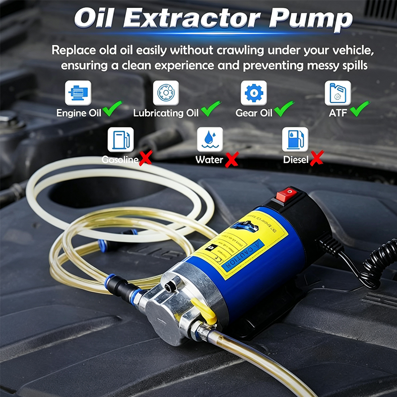 ⛽ 50% OFF NOW! 🔧 Portable Oil Transfer Pump – Pure Copper Motor, Durable Build & Compact Design – For Engine Oil & Fluids 🚗