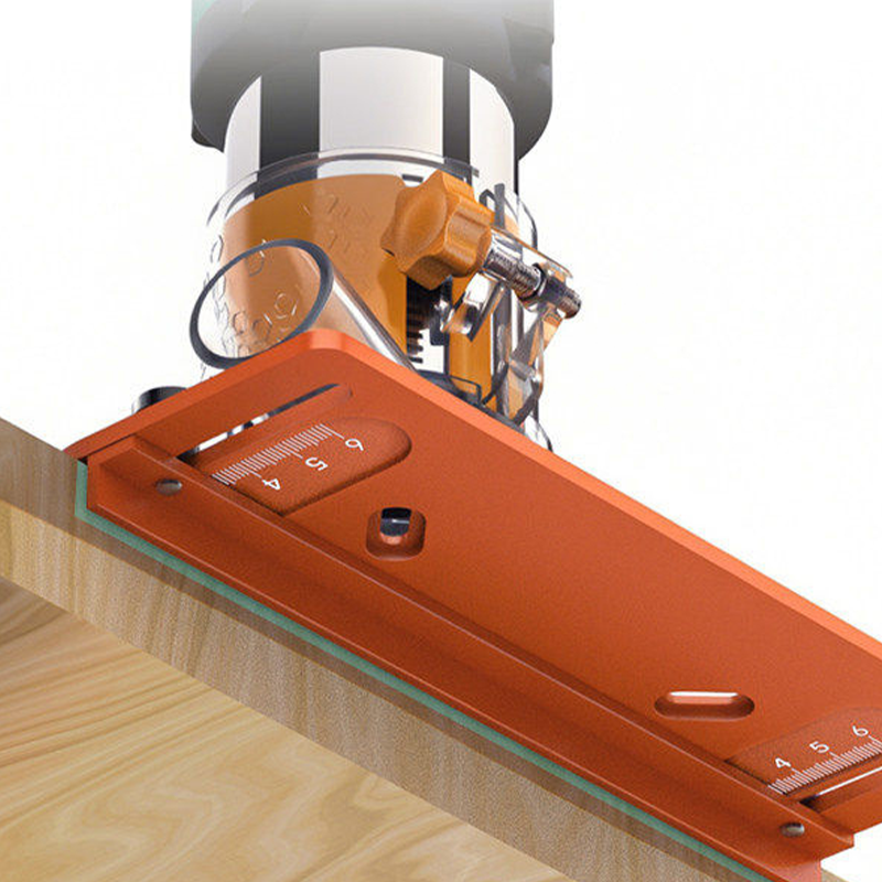 📢📢50% OFF !!⏰Aluminum Alloy Wood Router Slotting Bracket Guide Tool