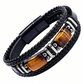 Braided PU Leather Bracelet for Men & Women