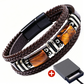 Braided PU Leather Bracelet for Men & Women