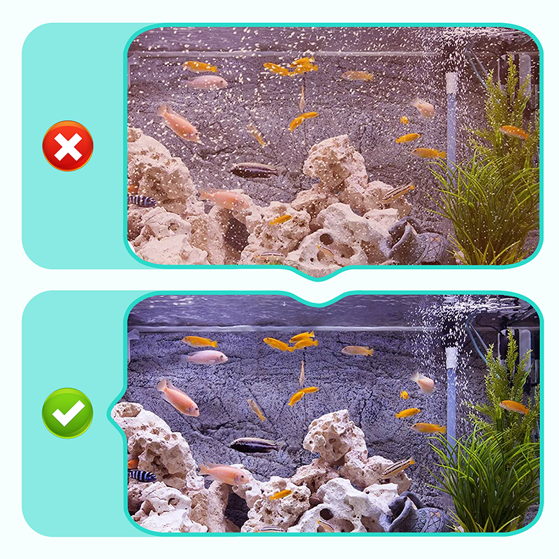 🎉Limited Time 50% OFF！🐠💦No more worries about poor water quality during water changes！ 🔥 Electric Aquarium Gravel Cleaner✨