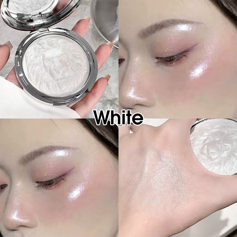 Lion Embossed Shimmer Highlighter Palette