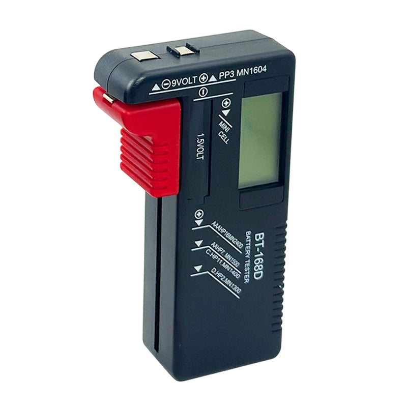 🥳2026 HOT SALE🥳💞50K+ SOLD!📊🔦 50% OFF! Digital Battery Checker – Large LCD display shows exact remaining power. Compact & portable – test before you toss! 🧪💪