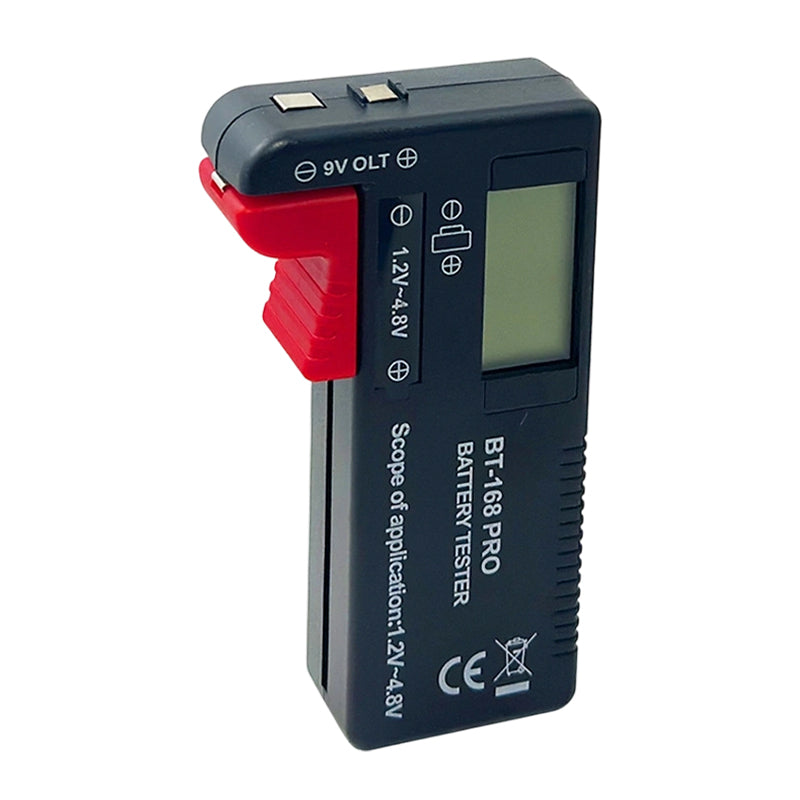 🥳2026 HOT SALE🥳💞50K+ SOLD!📊🔦 50% OFF! Digital Battery Checker – Large LCD display shows exact remaining power. Compact & portable – test before you toss! 🧪💪