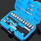 ⏳🔥LIMITED-TIME 50% OFF! ⏰🔧🚗 29pcs Core Ratchet Socket Wrench Kit – Chrome‑vanadium steel, 11 sockets & 10 bits. Perfect for car repairs & DIY 🛠️✨