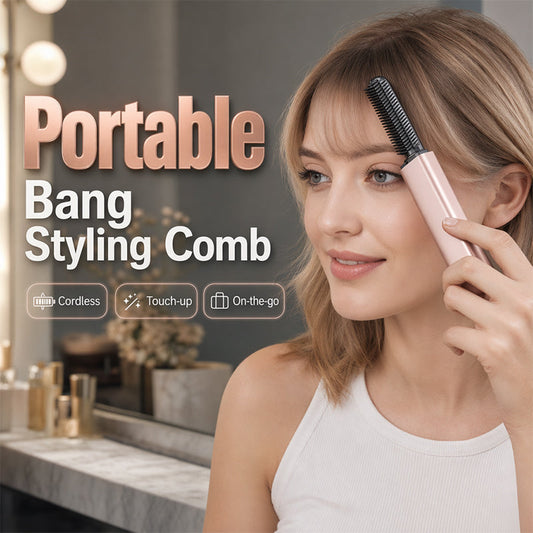 ✨ Portable Wireless Mini Hair Styler with Comb – More Volume & A Naturally Full Look