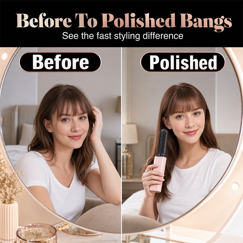 ✨ Portable Wireless Mini Hair Styler with Comb – More Volume & A Naturally Full Look