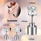 Stylish LED Luminous Crown Earrings