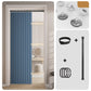 ⏰🔥LIMITED TIME 50% OFF! ⭐No-Drill Magnetic Accordion Door Curtain