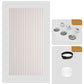 ⏰🔥LIMITED TIME 50% OFF! ⭐No-Drill Magnetic Accordion Door Curtain