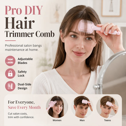 🎁Portable Dual-Use Hair Trimming Comb