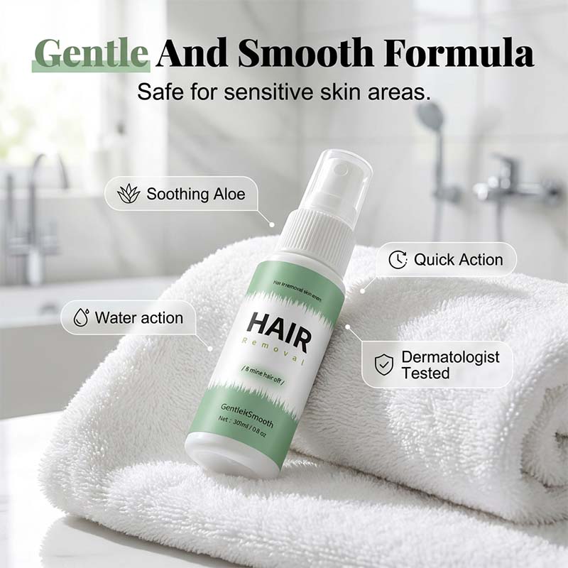 💚 LIMITED-TIME 50% OFF! Gentle Fast Acting Hair Removal Spray, Painless Body Depilatory Spray for Men & Women