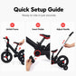 🎉 2026 Sale — Over 22,300 Sold!🚲 2-in-1 Kids Tricycle Convertible Balance Bike With Parent Push Handle ✨