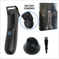Men's Waterproof Body Hair Trimmer with LED Light