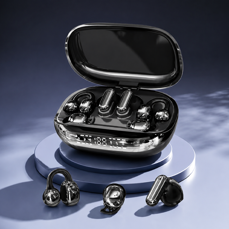 6‑in‑1 Wireless Sleep Earbuds with Charging Case😴 Soft comfy earbuds for sleep, music & call.