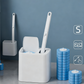 Disposable Toilet Brush Set with 18 Refills✨ Pre-filled cleaning liquid, hygienic one-time use, keep bathroom clean easily.