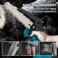 6‑inch Cordless Mini Chainsaw with 2 Batteries⚡ Portable handheld saw for garden pruning & wood cutting.