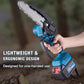 6‑inch Cordless Mini Chainsaw with 2 Batteries⚡ Portable handheld saw for garden pruning & wood cutting.