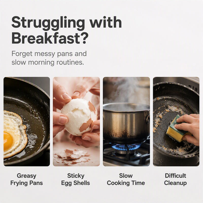 ⏳🔥LIMITED-TIME 50% OFF! ⏰Dual Cavity Microwave Egg Poacher – Quick oil‑free cooking, food‑grade PP & versatile. Perfect for busy mornings – healthy breakfast in minutes! ⚡🍳