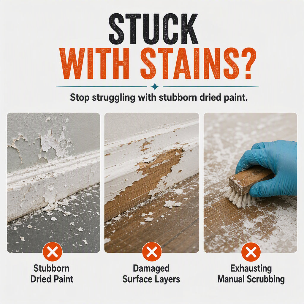 Multi-Surface Latex Paint Remover Spray✨ Fast dissolves latex paint, gentle for wall, wood & metal surfaces