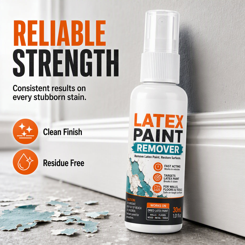 Multi-Surface Latex Paint Remover Spray✨ Fast dissolves latex paint, gentle for wall, wood & metal surfaces