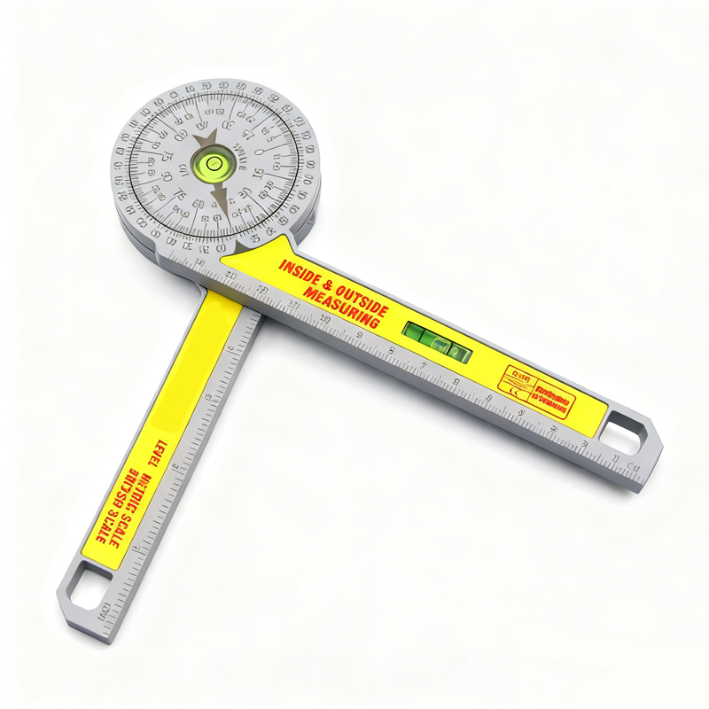 7-Inch Miter Saw Protractor✨ Aluminum & plastic available, precise angle measuring for woodworking cutting.