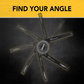 7-Inch Miter Saw Protractor✨ Aluminum & plastic available, precise angle measuring for woodworking cutting.