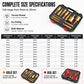 ⏳🔥LIMITED-TIME 50% OFF! ⏰12-Piece Dry Diamond Tile Hole Saw Kit (6-35mm)