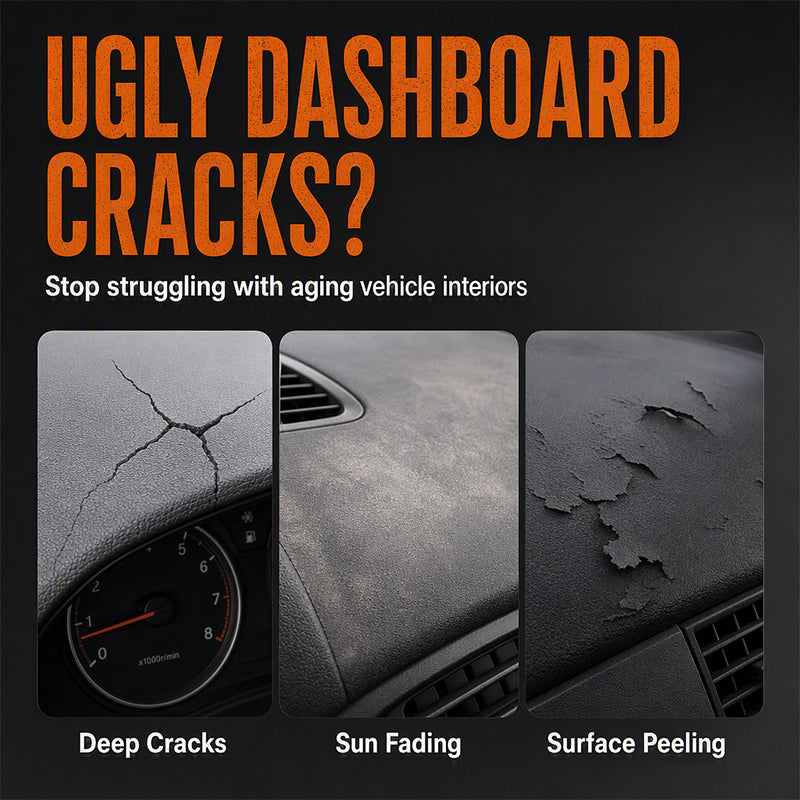 Professional Car Dashboard Crack Repair Gel🚗 Repair dashboard cracks, restore old car interior surfaces.