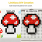 Creative 3D Mushroom Peg Puzzle🍄 Fun assemble peg toy, boost kids hands‑on ability for early learning.